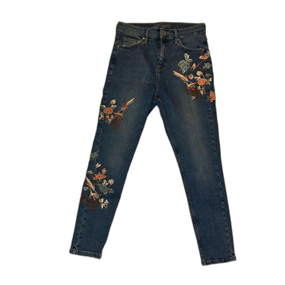 TOPSHOP MOTO Sz 28-30Waist Wear a work of Art & turn heads in these Jeans!
